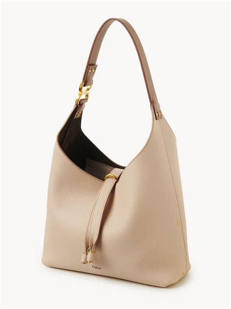 chloe marcie hobo leather handbag|Small Marcie hobo bag in grained leather .